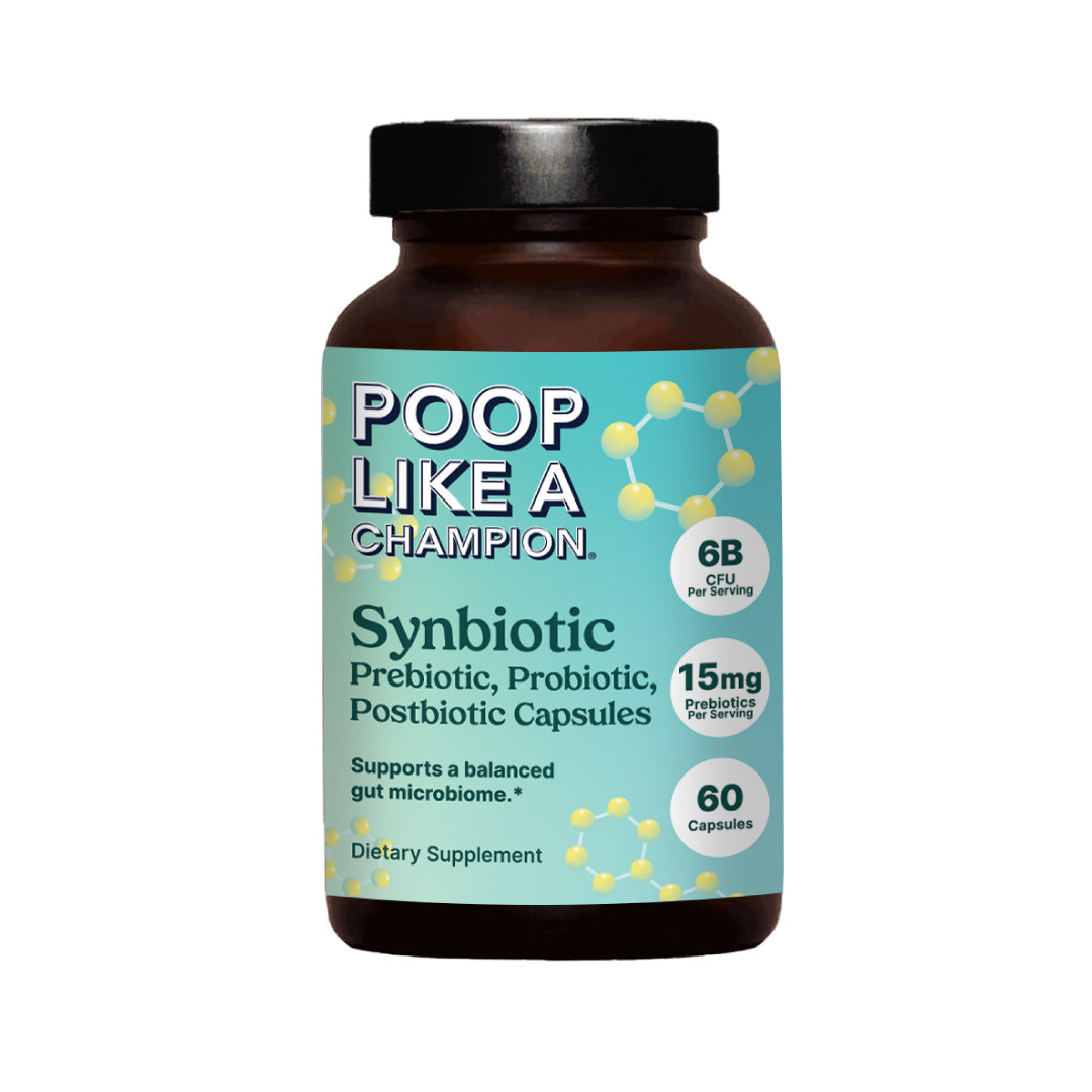 Synbiotic Capsules (Pre+Pro+Postbiotics)