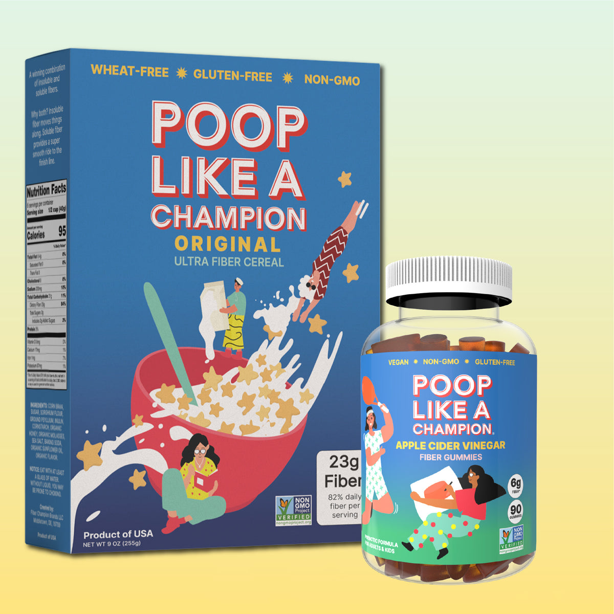 Poop Brand Poop Like a Champion® - The #1 Brand for Number 2's