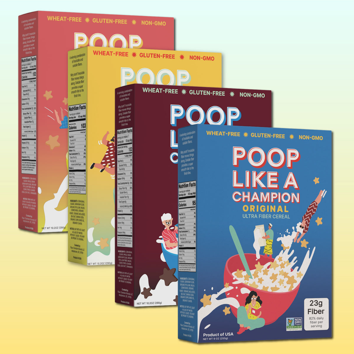 Poop Brand Poop Like a Champion® - The #1 Brand for Number 2's