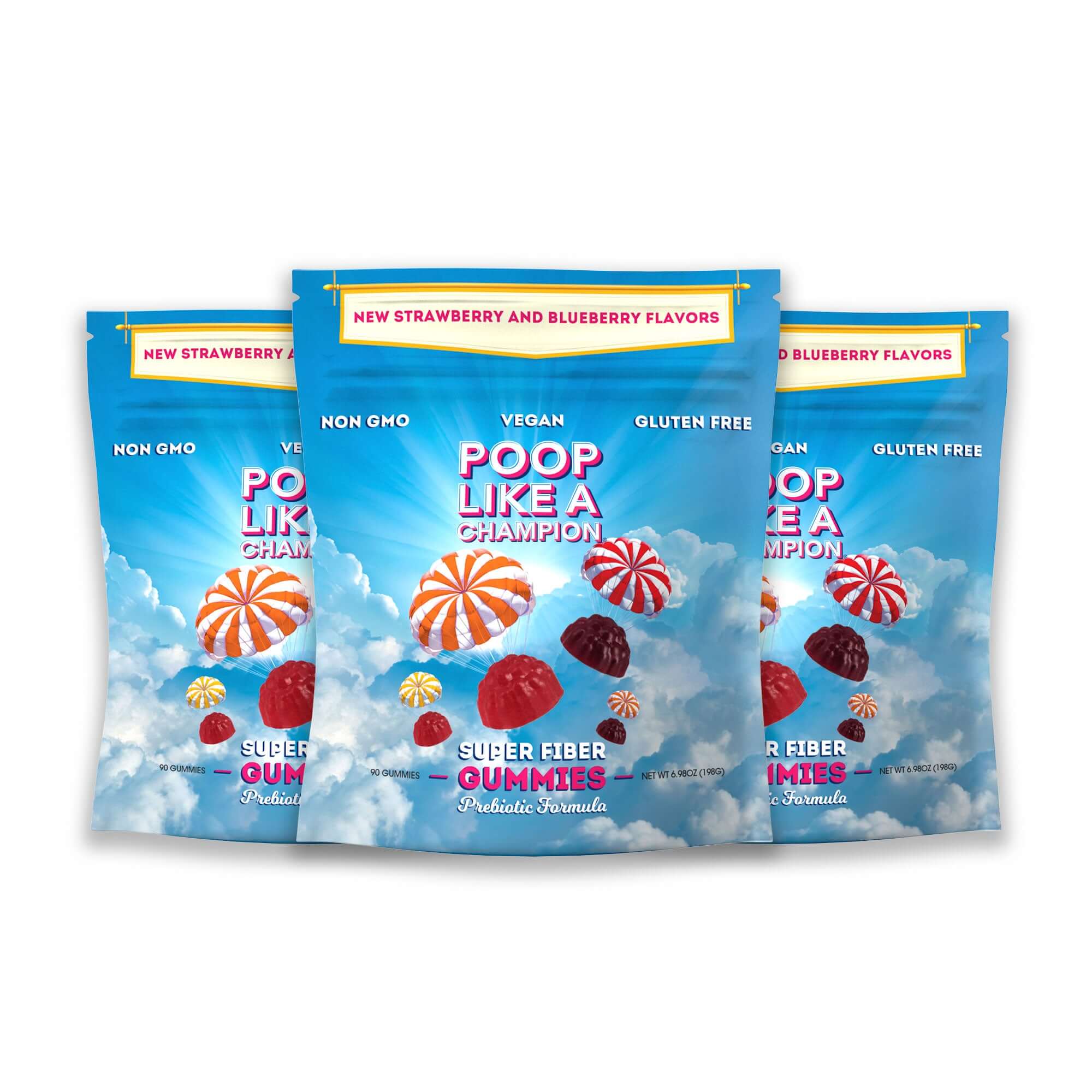 Super Fiber Gummies 3 Pack